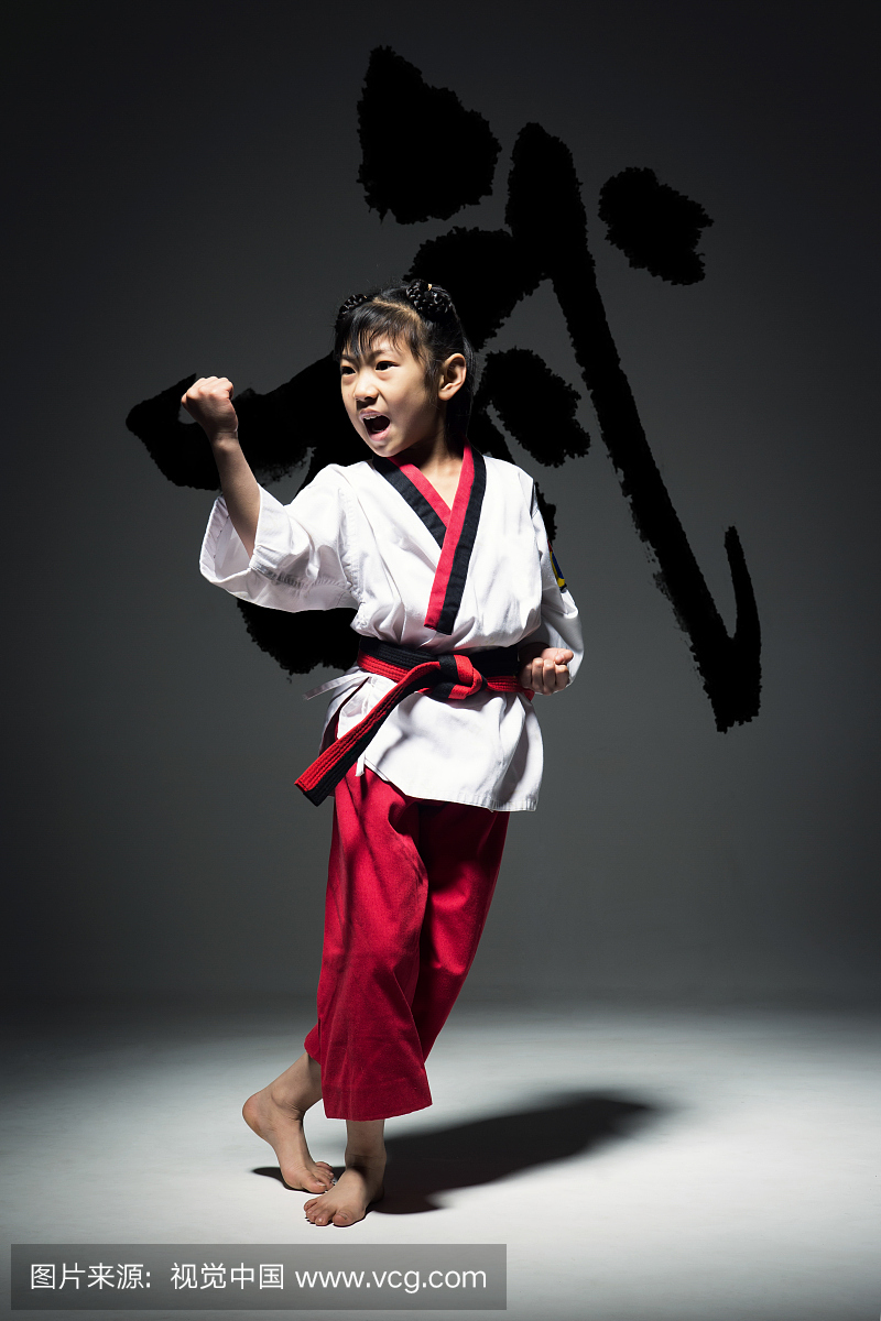 跆拳道,台拳道,女孩,年轻女孩